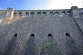 The dam on Bystrzyca in ZagÃÂ³rze ÃÅ¡lÃâ¦skie Poland Royalty Free Stock Photo